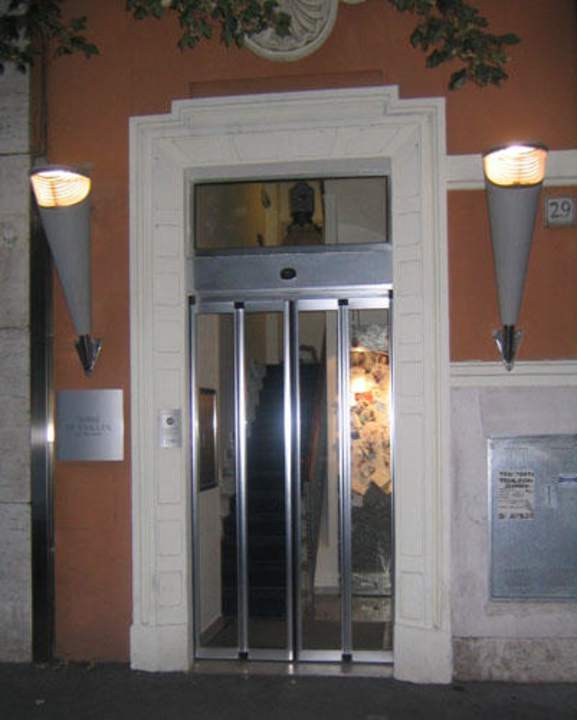 Hoteleingang Hotel Franklin Feel the Sound