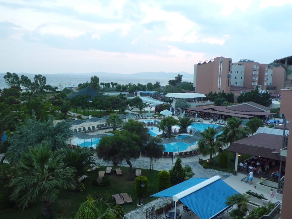 Blick vom Balkon Club Yali Hotels & Resort