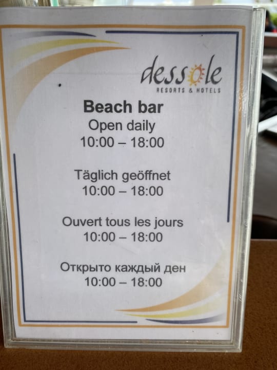 Gastro Dessole Dolphin Bay Resort