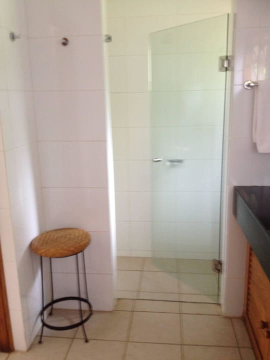 Badezimmer mit abgetrennter Dusche Hotel Les Villas d'Or