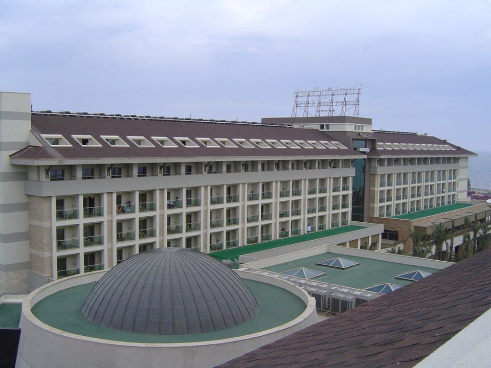 Blick auf das Hotel Sunis Kumköy Beach Resort Hotel & Spa