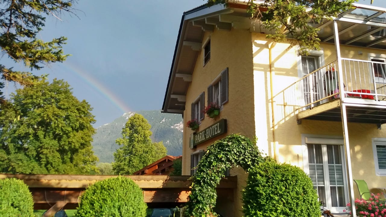 Außenansicht Parkhotel Ruhpolding