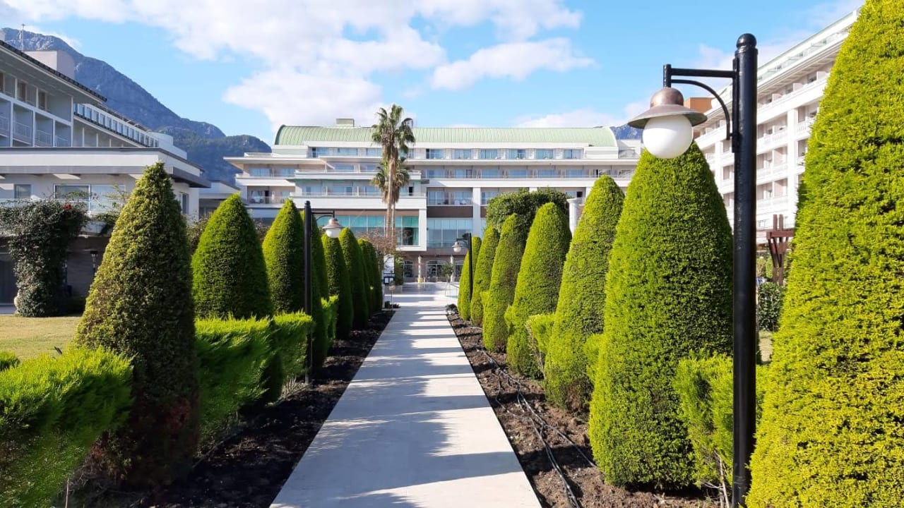 Gartenanlage Kilikya Palace Göynük