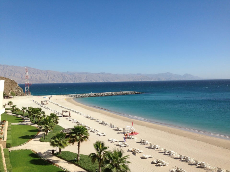 Blick vom balkon Radisson Blu Resort Fujairah