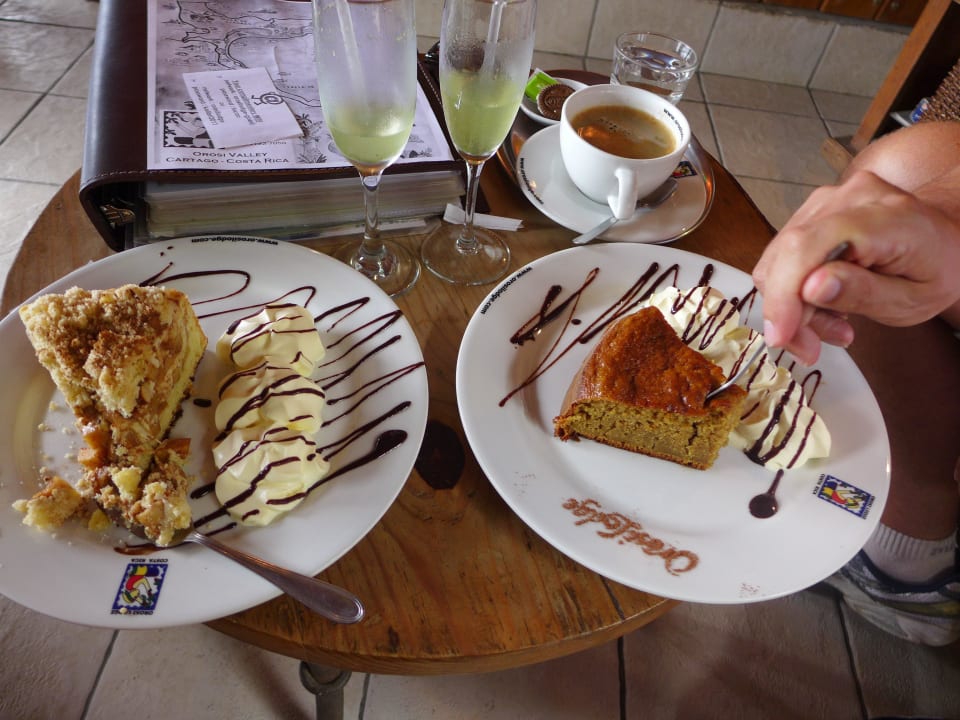 Great self-made cake! Hotel Orosi Lodge