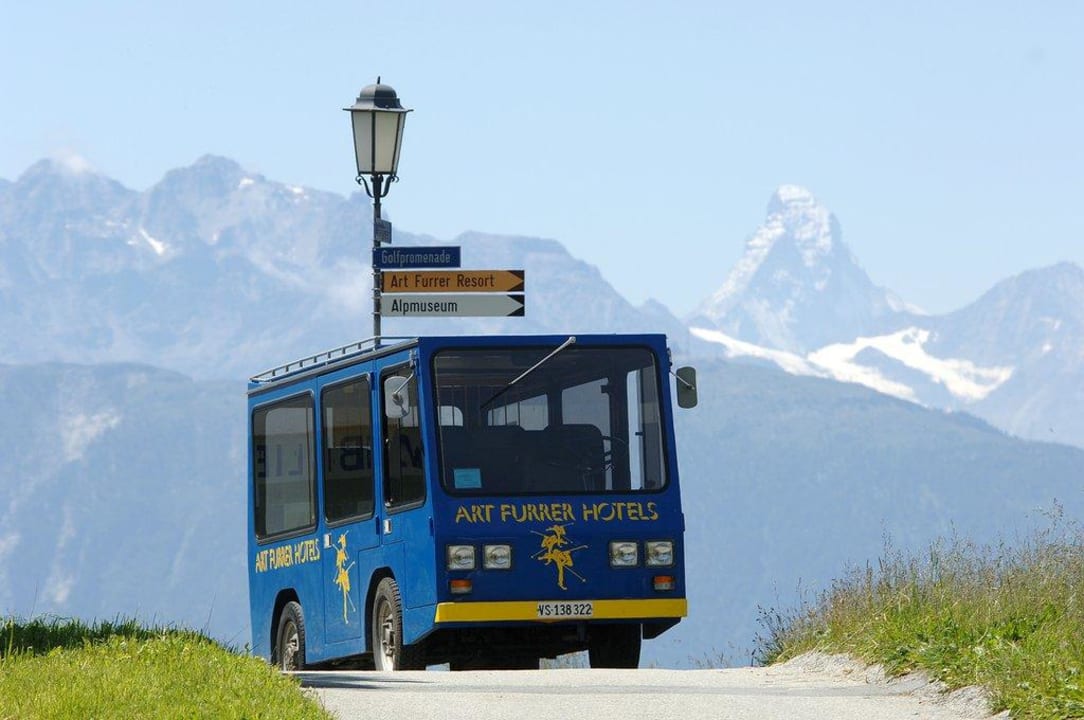 Hoteltaxi im Sommer Hotel Art Furrer