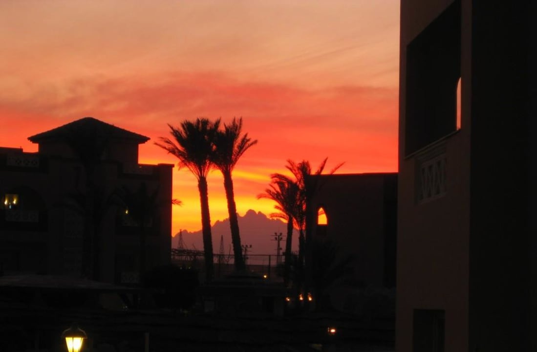 Sonnenuntergang Pickalbatros Aqua Vista Resort - Hurghada