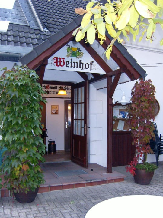 ... und zum Frühstücksraum ! Weinhof Gr. Mackenstedt