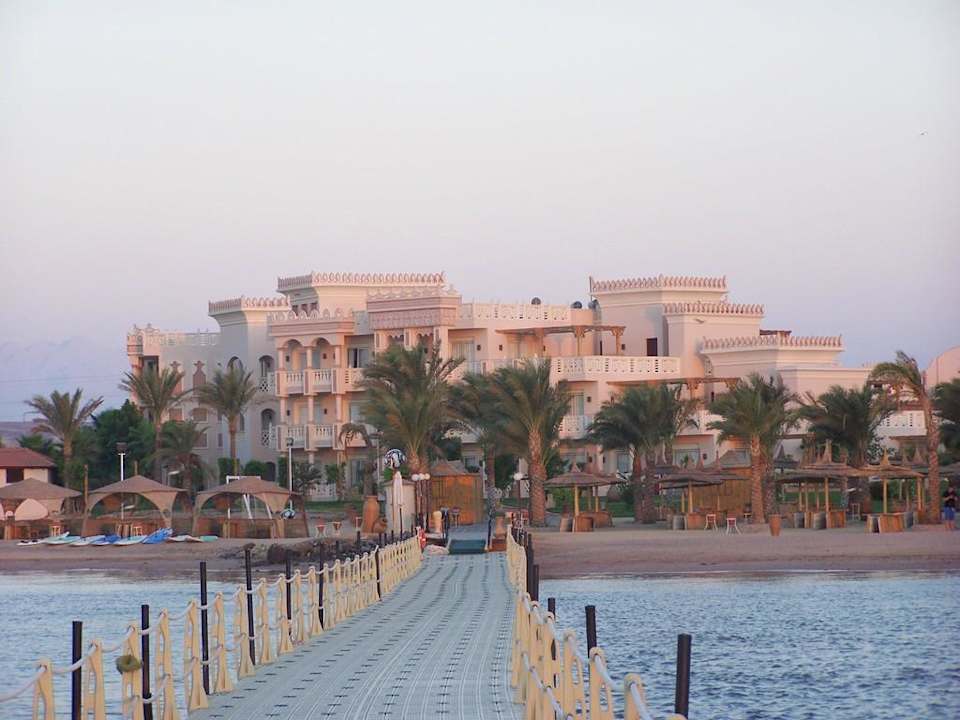 Vom Steg aus gesehen Pickalbatros Palace Resort