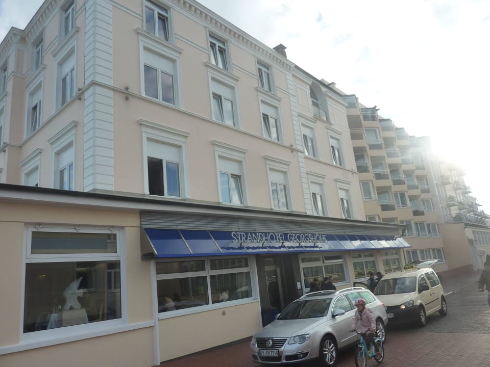 Westseite, Moltkestraße Strandhotel Georgshöhe