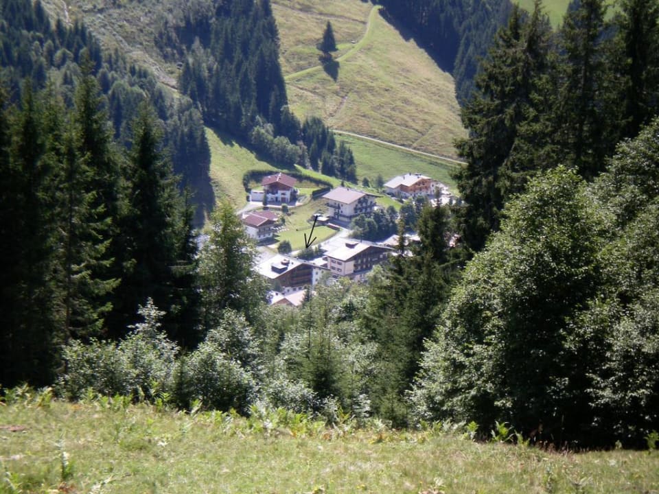 Hotel vom Berg aus Boutique House happYellow