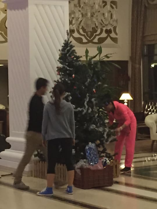 Weihnachtsvorbereitung Aydinbey Kings Palace & Spa