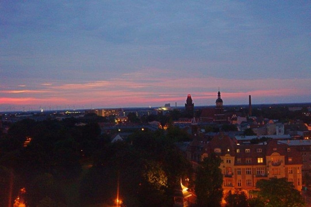Sonnenaufgang Lindner Hotel Cottbus