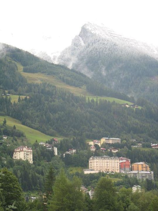 Ausblick von der Dachterrasse Familienhotel Sonngastein