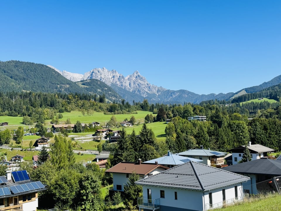 Ausblick Hotel Chalets Grosslehen