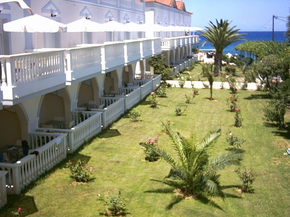 Blick vom Hotelzimmer Hotel Belussi Beach