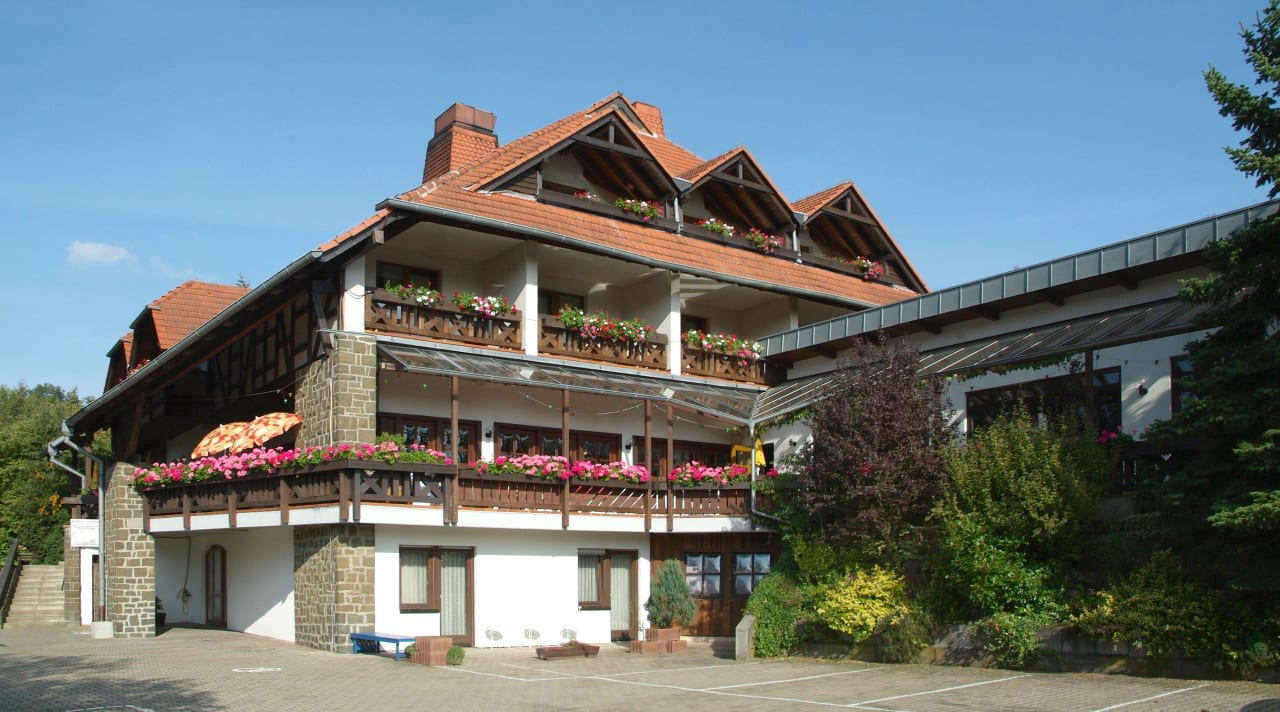 Außenansicht Hotel Naturhotel Blaubach