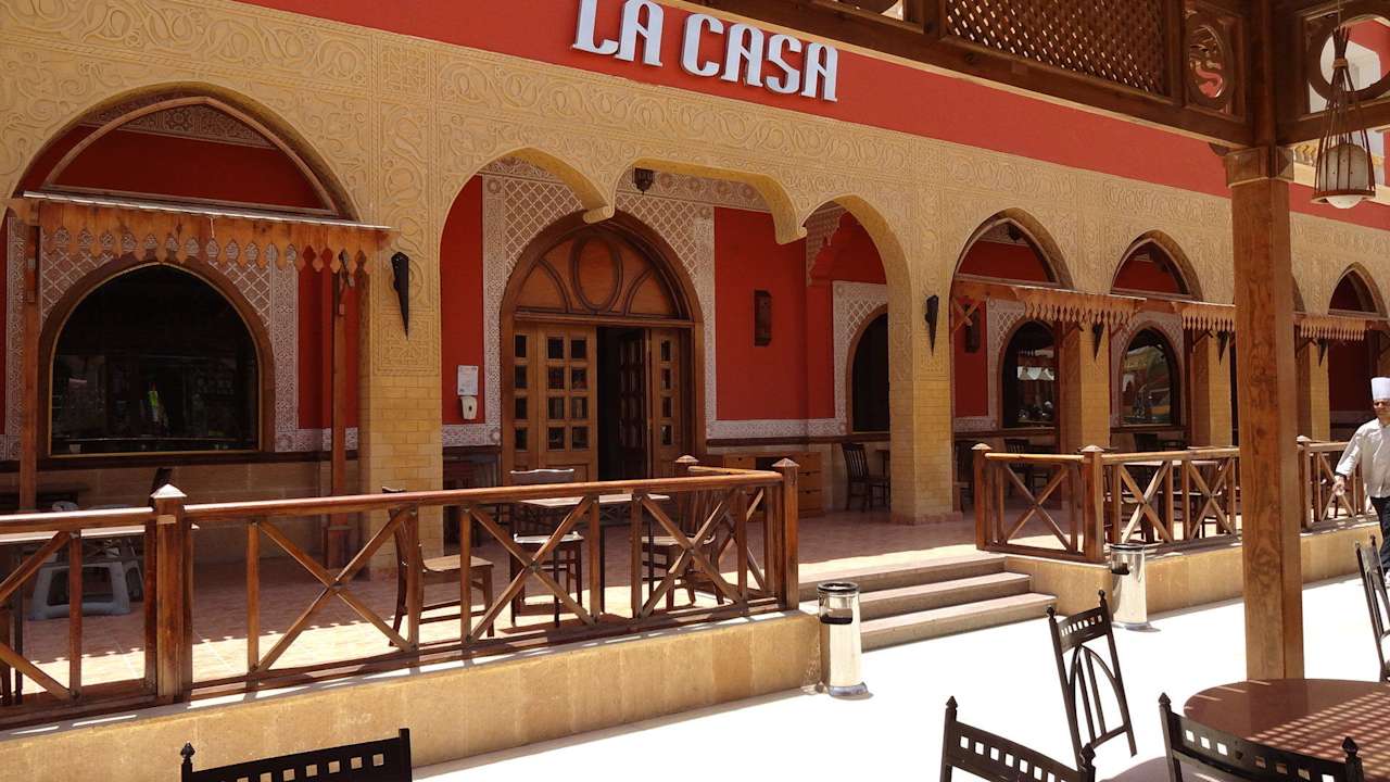 Italienisches Restaurant Pickalbatros Alf Leila Wa Leila Resort - Neverland Hurghada