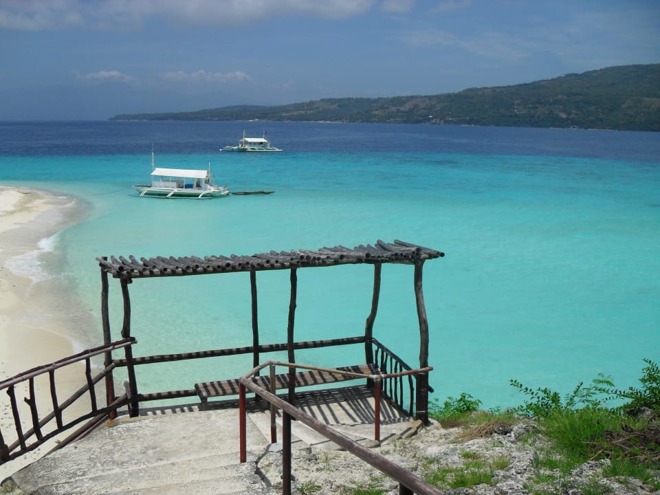 Bootanlegestelle Hotel Sumilon Bluewater Island Resort