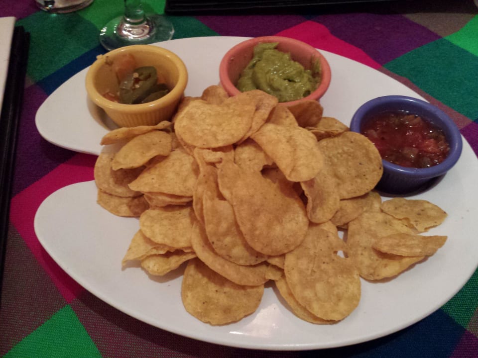 Vorspeise im Mexikaner Ocean Blue & Sand