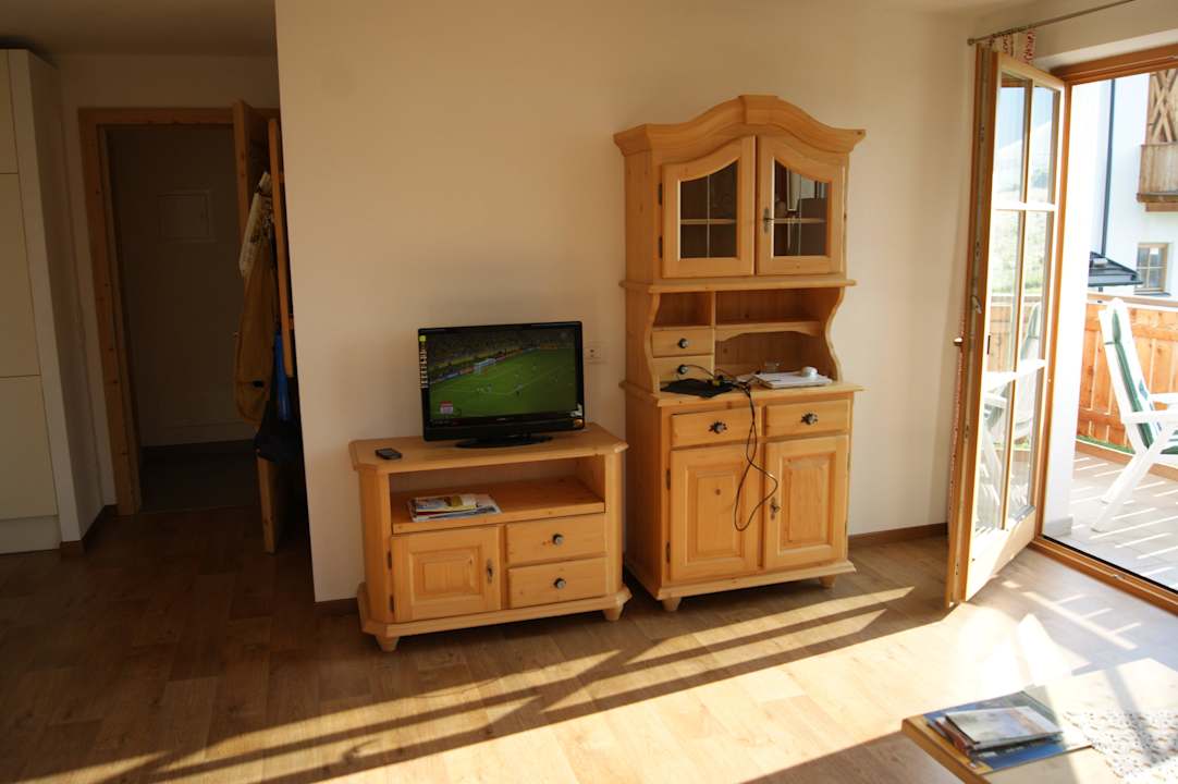 Wohnzimmer mit Ferneher Apartments Josef Lercher