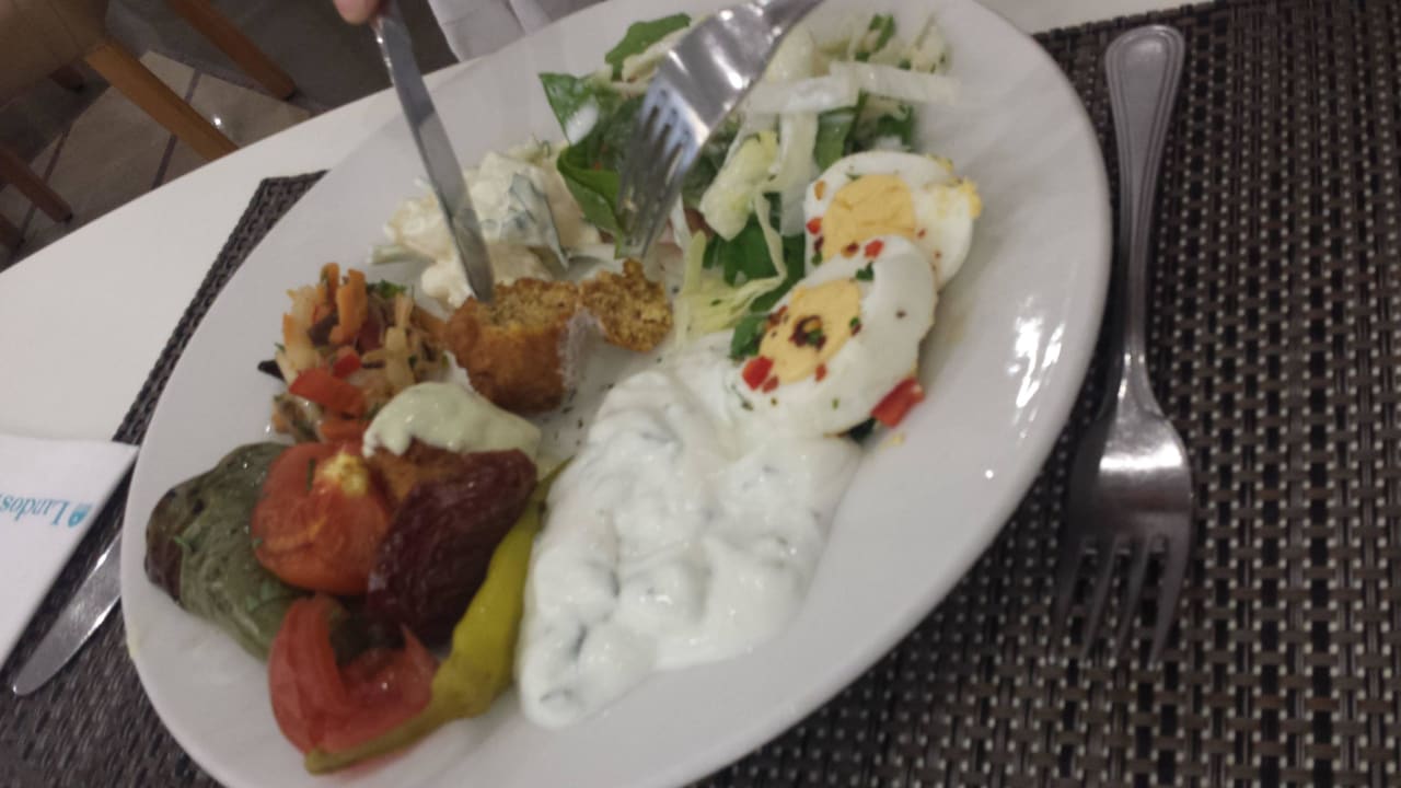 Frühstück  Lindos Royal Resort