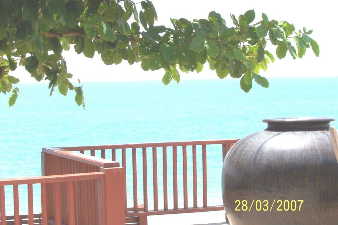 Aussicht zum Meer Lamai Wanta Beach Resort