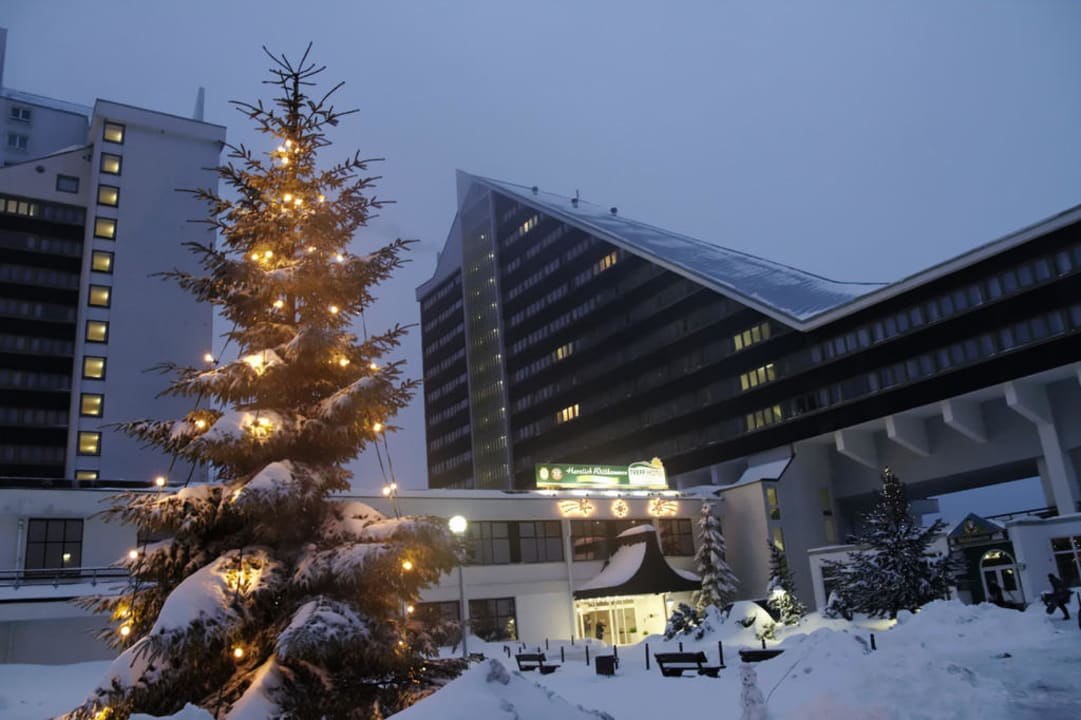 Panorama zur Weihnachtszeit AHORN Panorama Hotel Oberhof