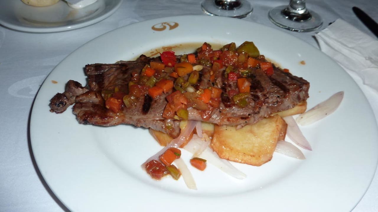 Steak beim Mexicaner Grand Palladium Select Bávaro Resort & Spa