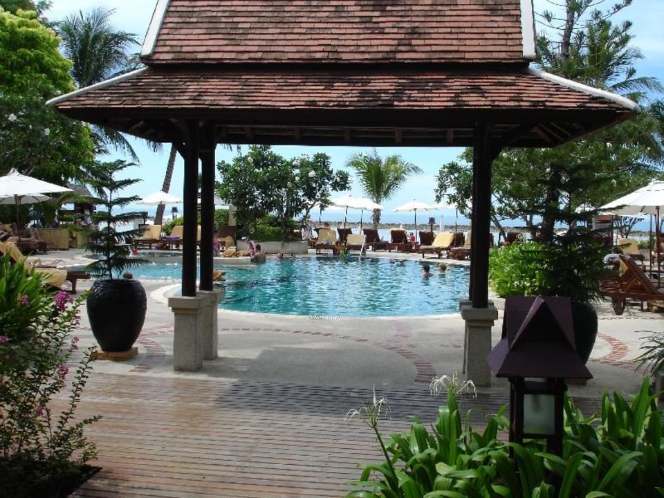 Pool Meerseite Chaweng Regent Beach Resort