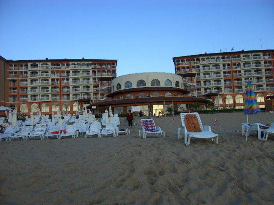 Hotelansicht vom Strand Sol Luna Bay
