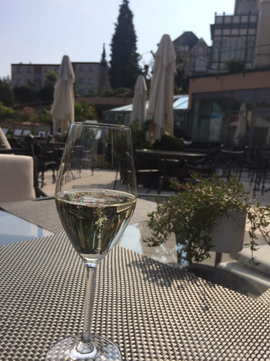 Willkommensprosecco Romantischer Winkel RoLigio® & Wellness Resort