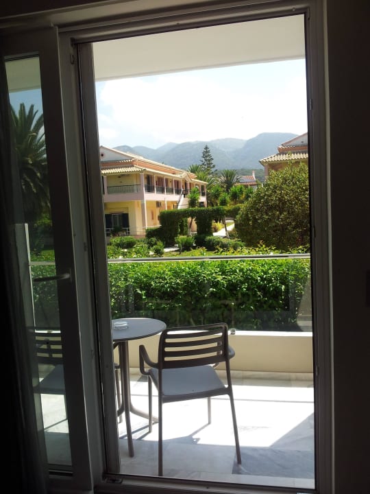 Unser Ausblick Acharavi Beach Hotel