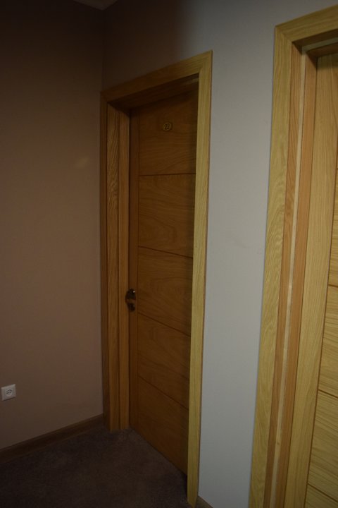 Eingangstür unseres Zimmers Hotel Ponte