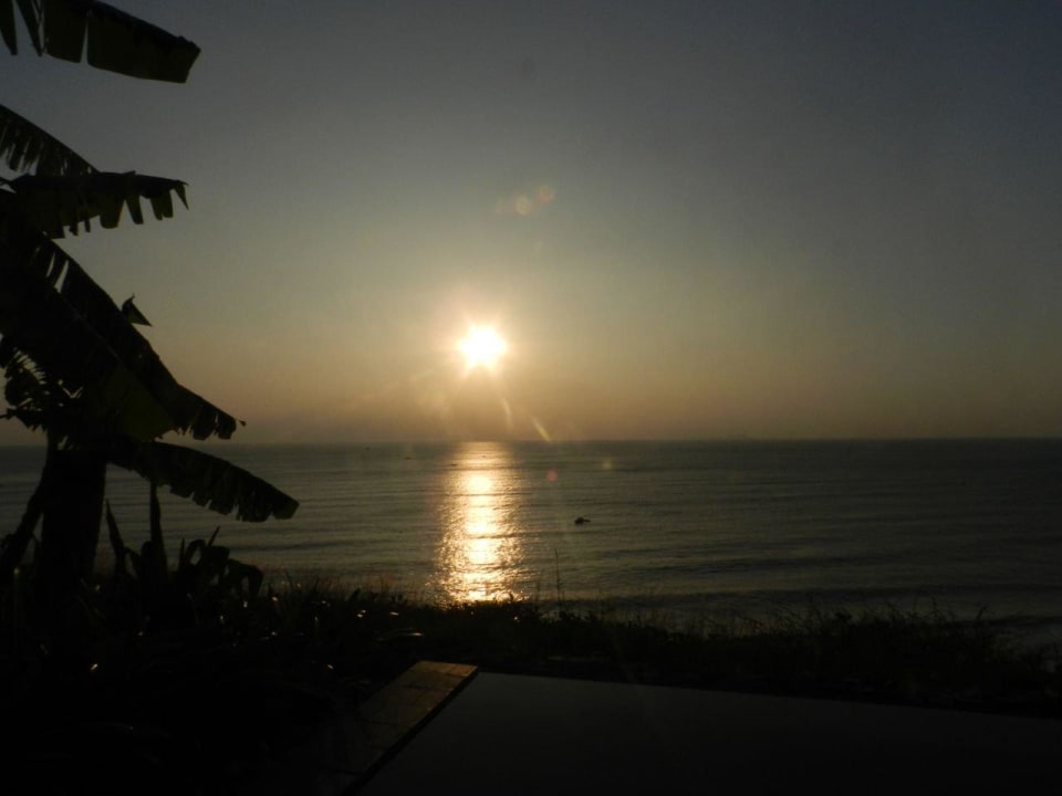 Sonnenaufgang von der Terrasse des Zimmers Resort Mia Nha Trang