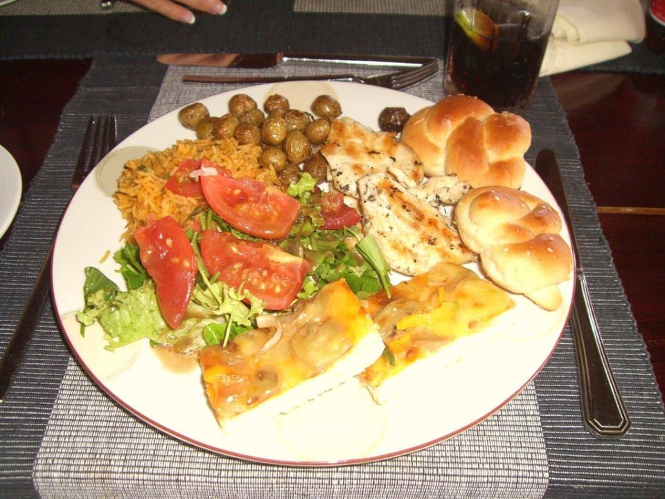 Essen vom Büffet Cinnamon Dhonveli Maldives