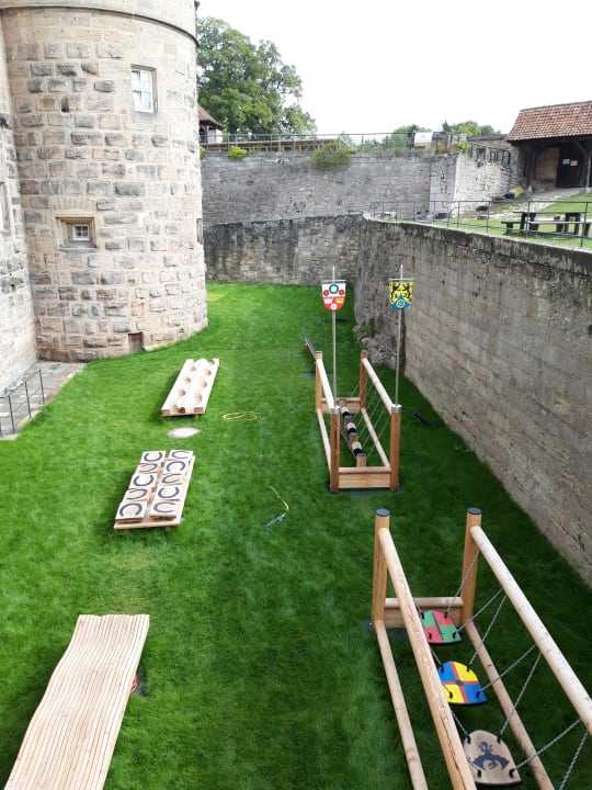 Gartenanlage JUFA Hotel Festung Rosenberg Kronach