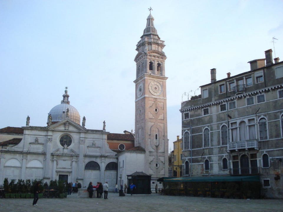 Blick vom Hotel auf Santa Maria Formosa Hotel Ruzzini Palace