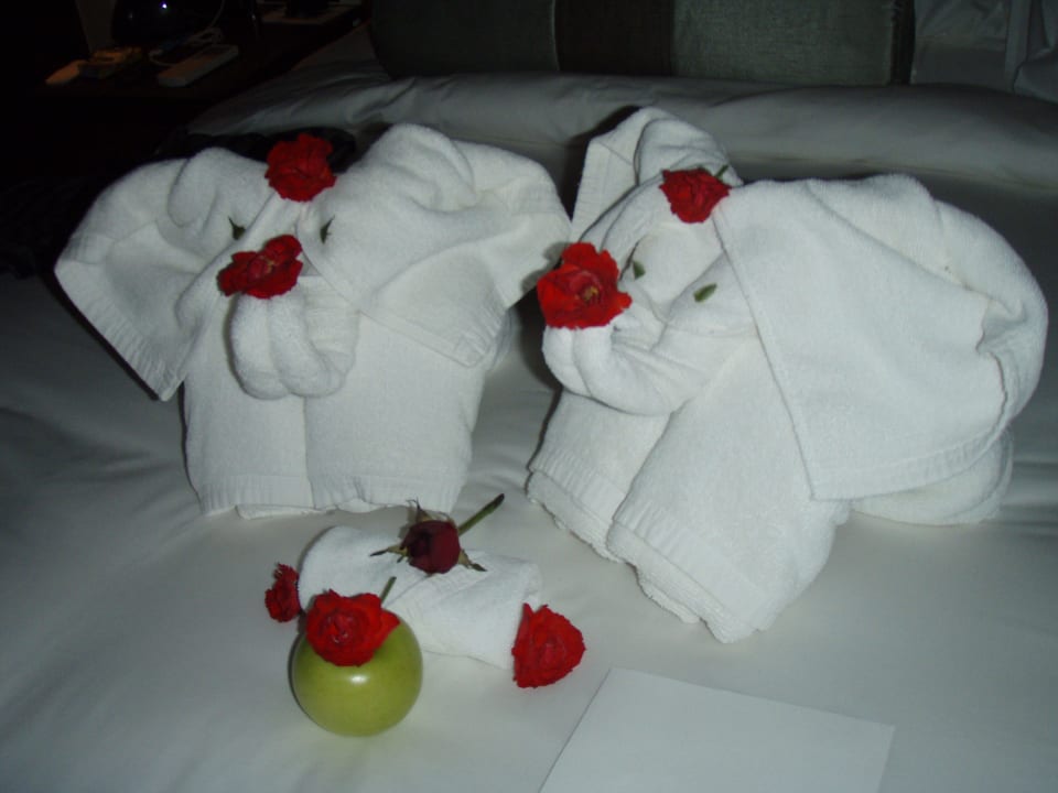 Handtücher hübsch dekoriert SAii Koh Samui Villas (adult only 12+)