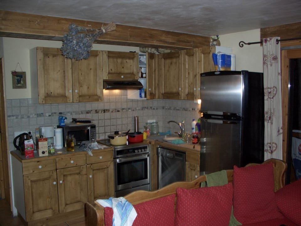Die Küche im Chalet Mimosa Chalet Mimosa