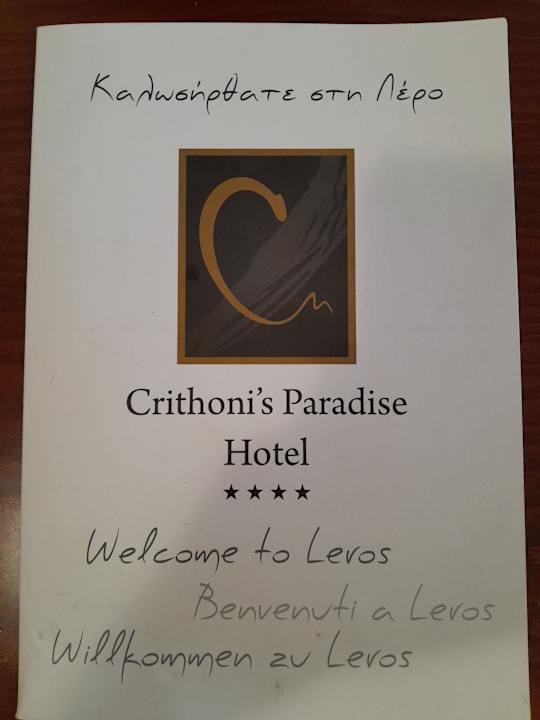 Zimmer Hotel Crithoni's Paradise
