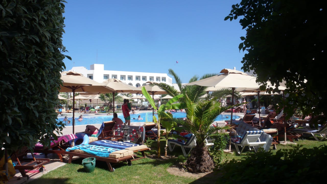 Blick aus unserem Zimmer 1006 Hotel Royal Nozha