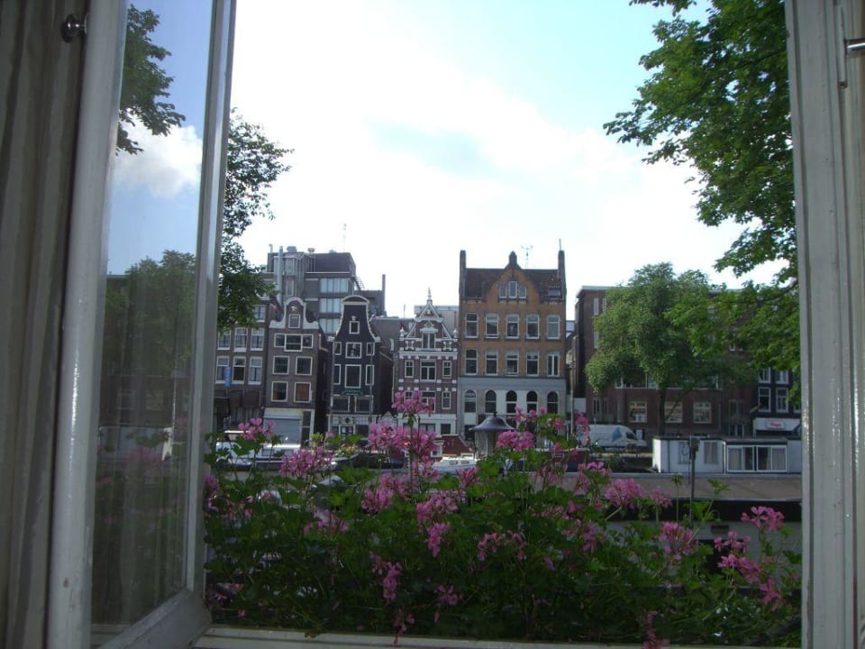 Blick aus dem Fenster Hotel Amsterdam House Eureka
