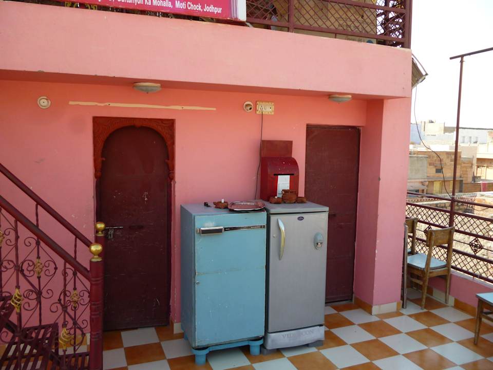 Restauracja na dachu Hem Guest House Jodhpur