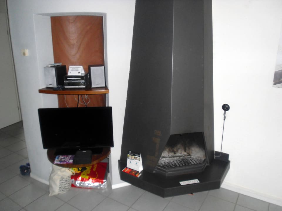 Gemütlicher Kamin Center Parcs Park Nordseeküste