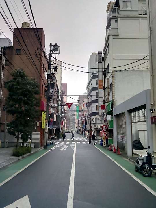 Vor dem Hotel Super Hotel JR Ikebukuro Nishiguchi