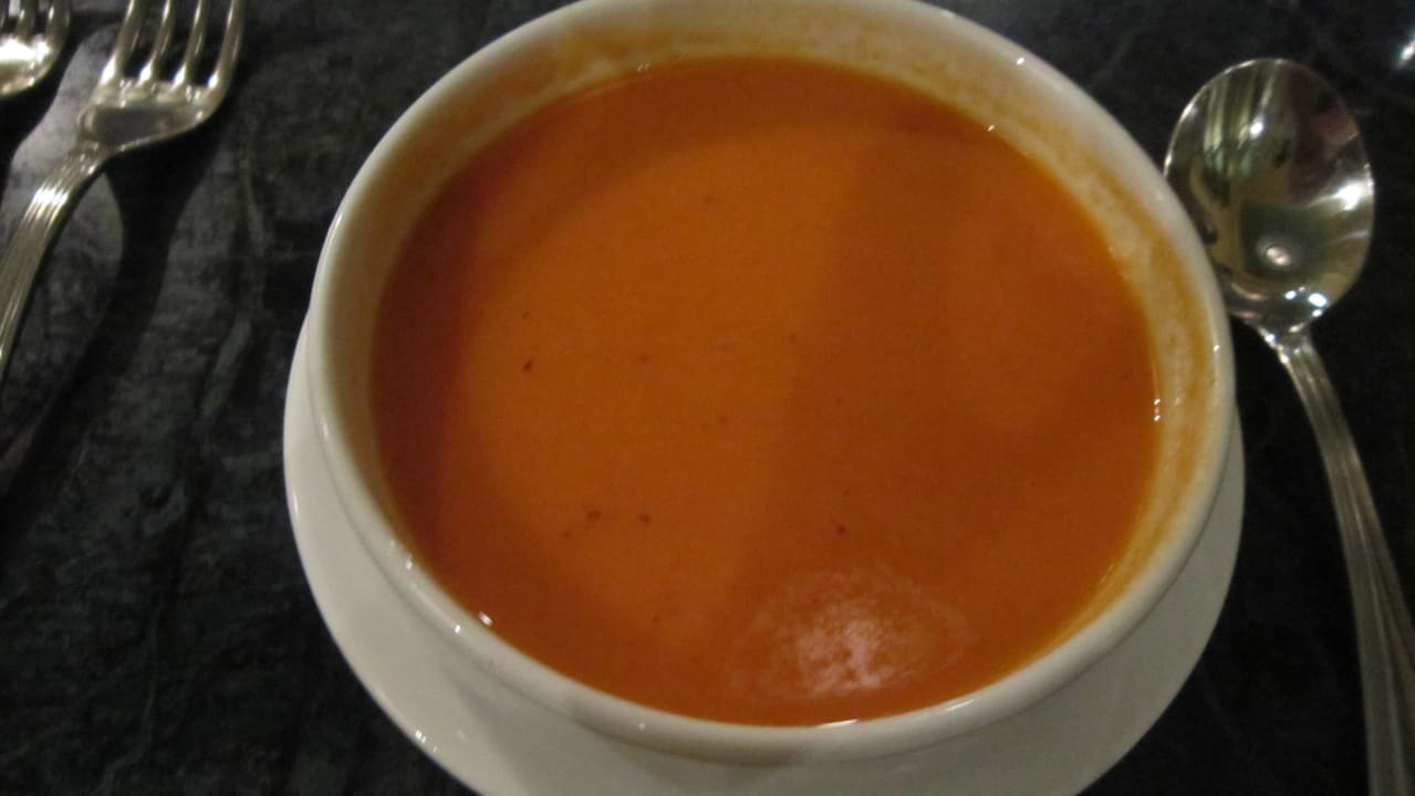 Tomatensuppe Indisches Restaurant "Mumbai" Grand Makadi