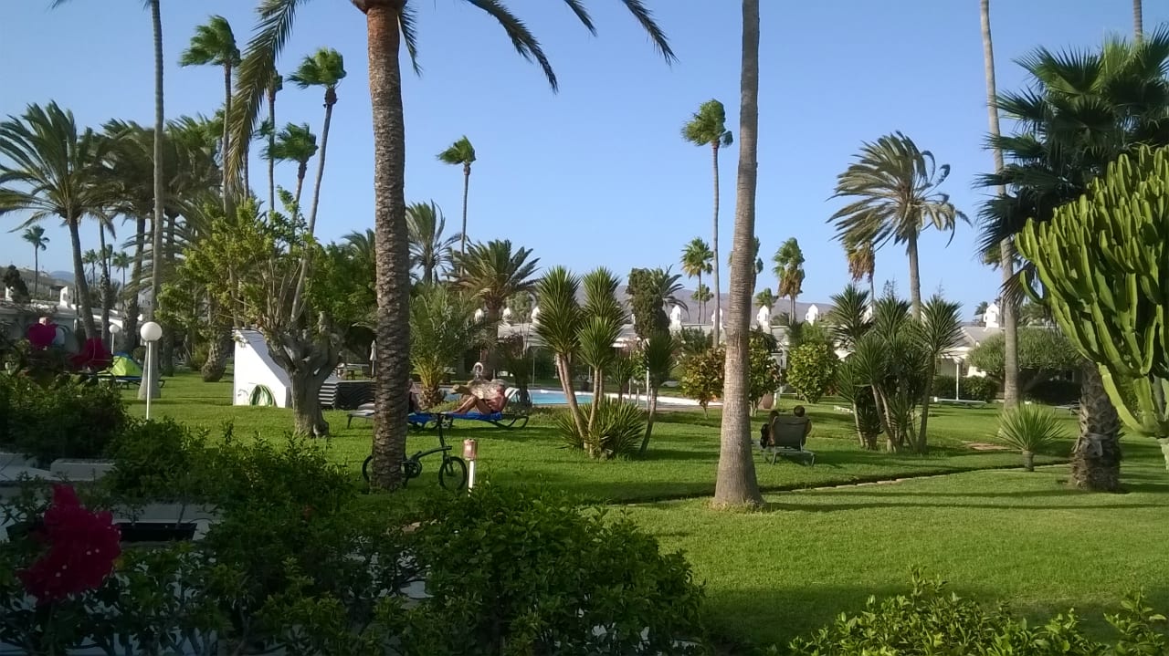 Gartenanlage Sahara Beach Club