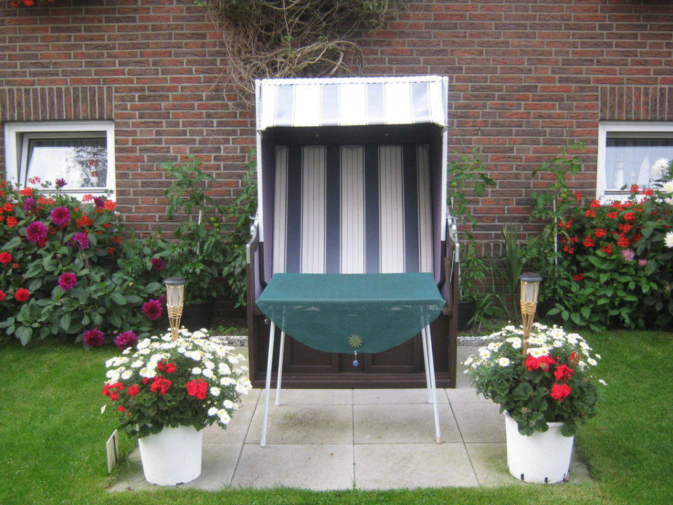 Sitzecke Private Ferienzimmer Borkum Bantjedünen 83