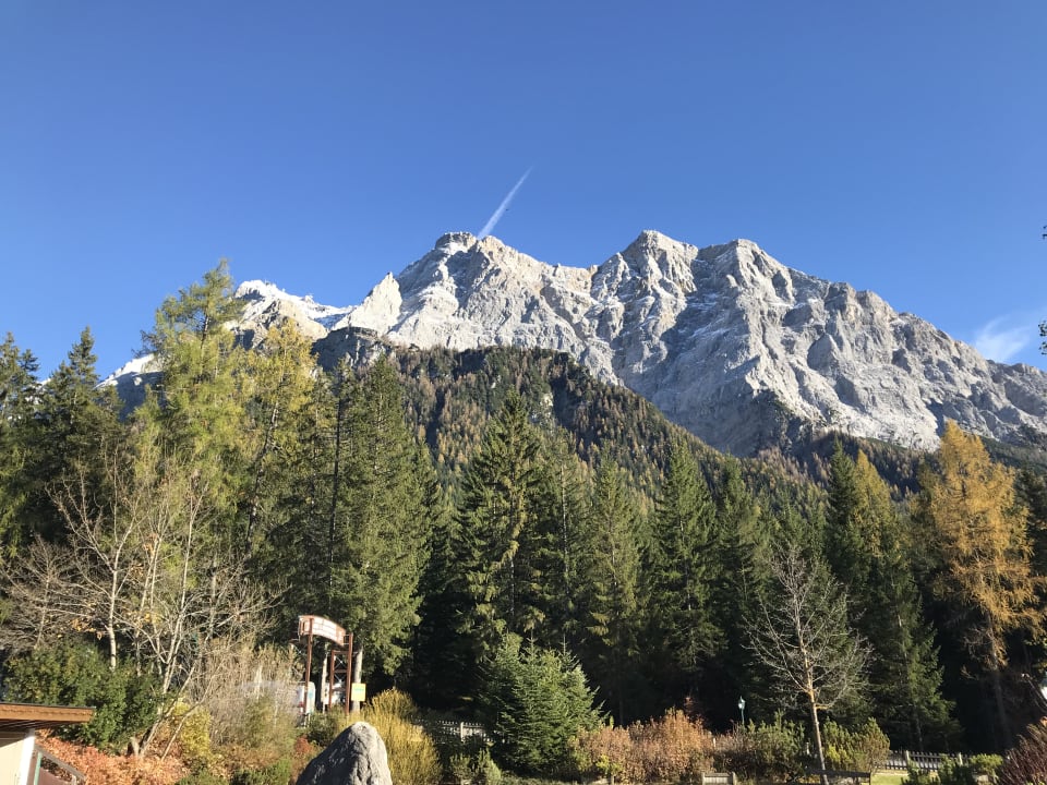 Ausblick Zugspitz Resort